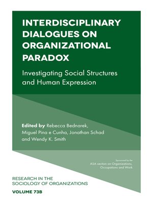 cover image of Interdisciplinary Dialogues on Organizational Paradox